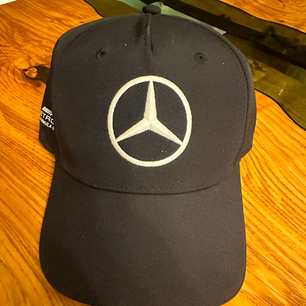 Mercedes hat never worn Formula 1 AMG